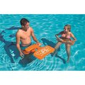 Wow Sports Wow Sports 14-2120 Beach Bronco Floating Pool Seat; Orange 3004.5378